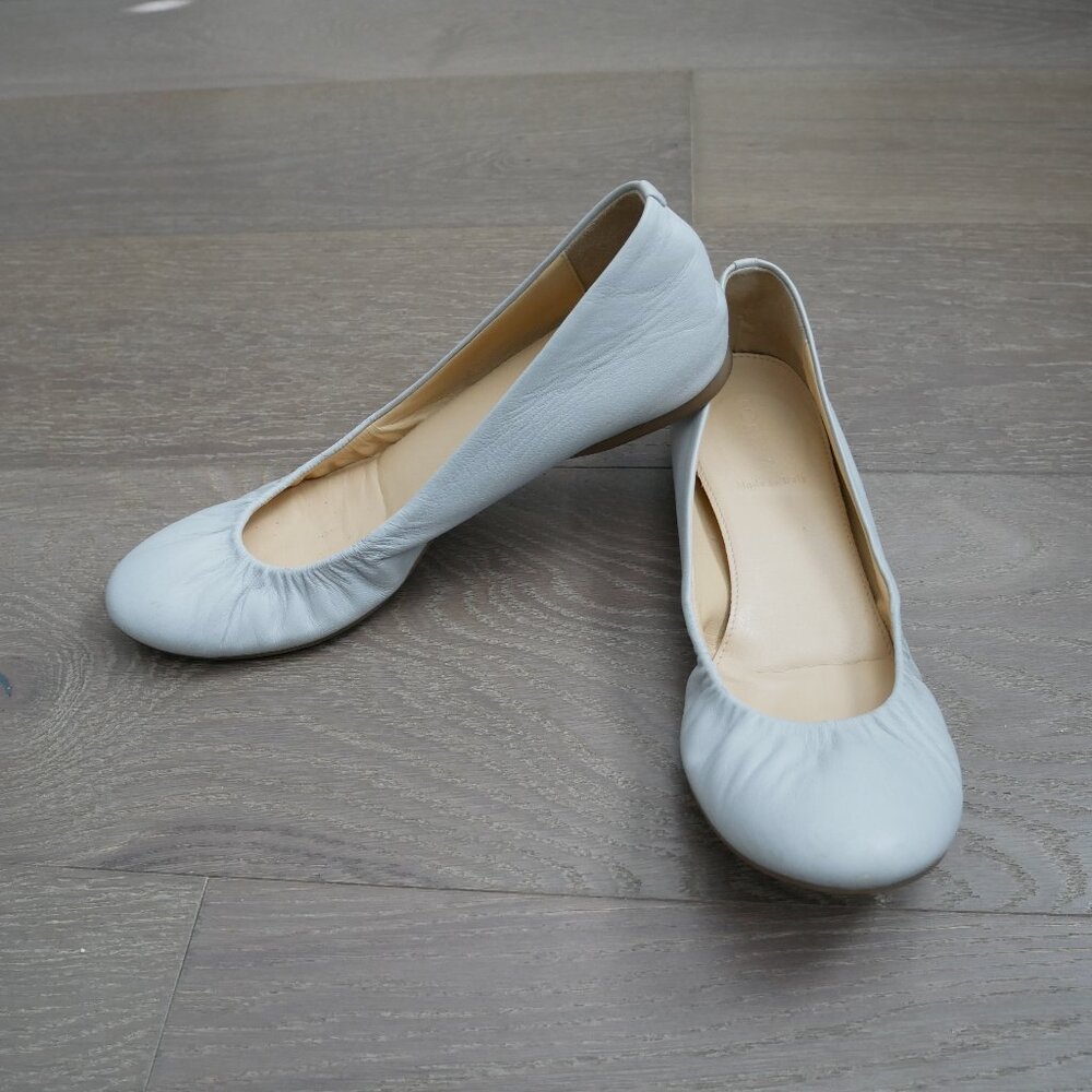 J. Crew Grey Ballet Flat